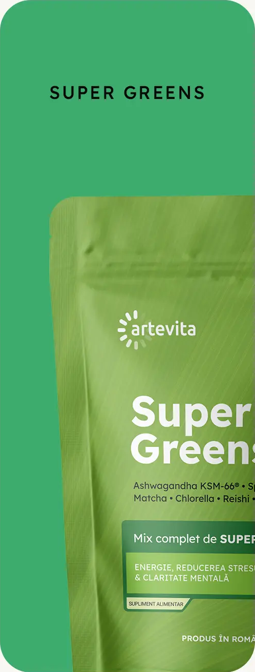Superalimente Artevita — Super Greens