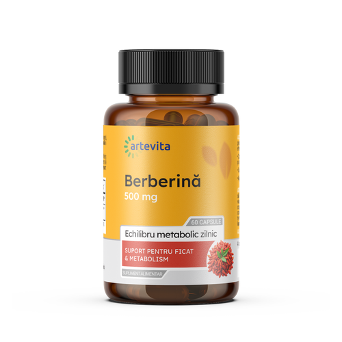 Berberină — Suport pentru ficat & metabolism