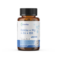 Calciu + Mg + Zn + D3 — Suport pentru oase & performanță zilnică