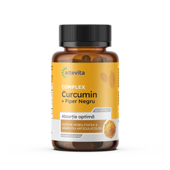 Curcumin + Piper Negru — Susține mobilitatea & sănătatea articulațiilor