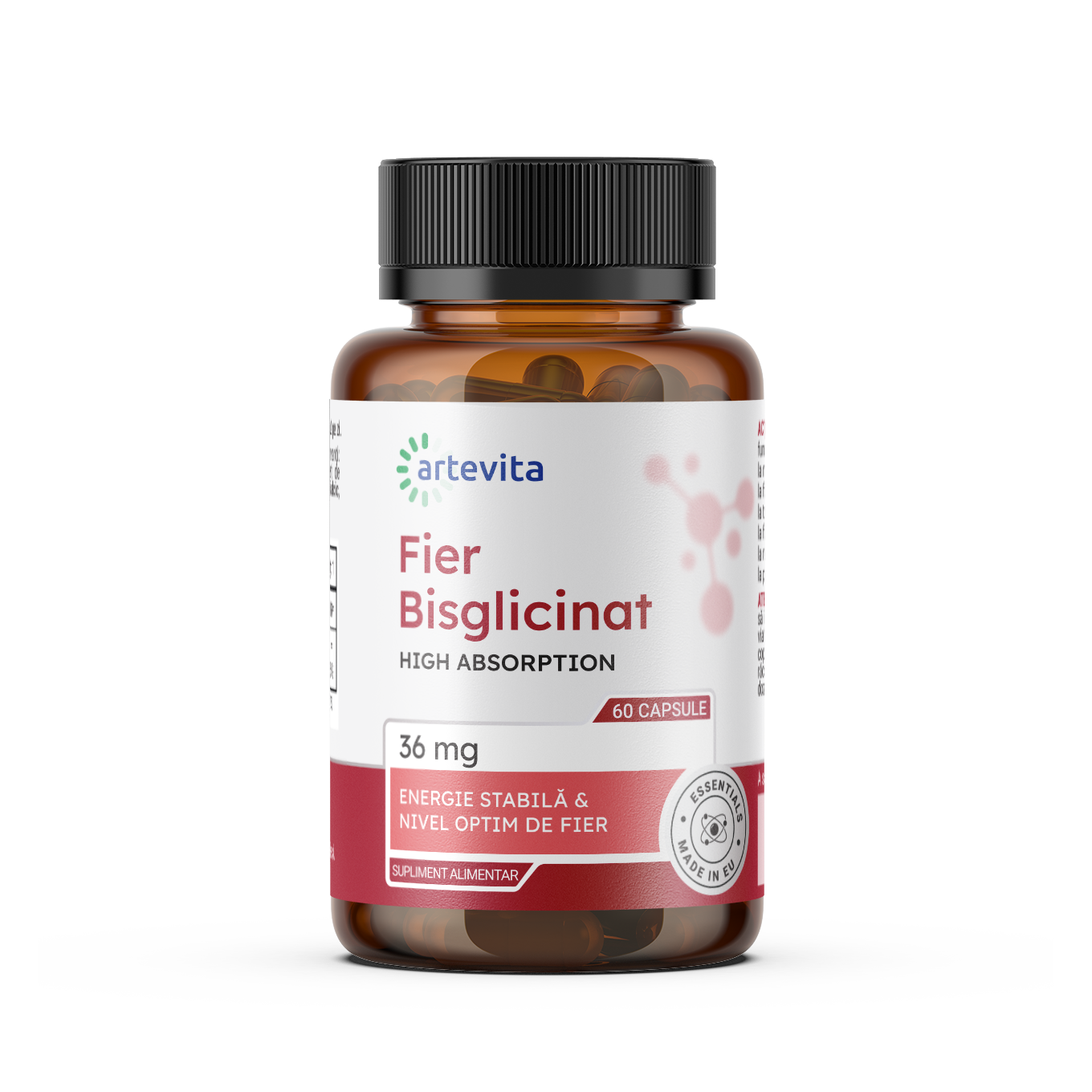 Fier Bisglicinat — Energie stabilă & nivel optim de fier