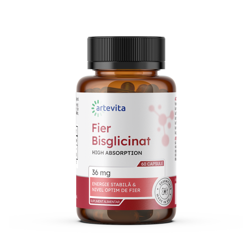 Fier Bisglicinat — Energie stabilă & nivel optim de fier