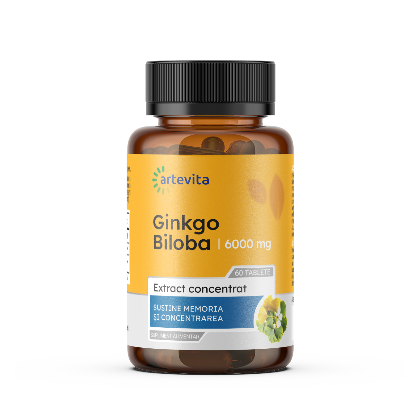 Ginkgo Biloba — Susține memoria și concentrarea