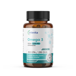 Omega 3 — Suport pentru inimă, creier & vedere