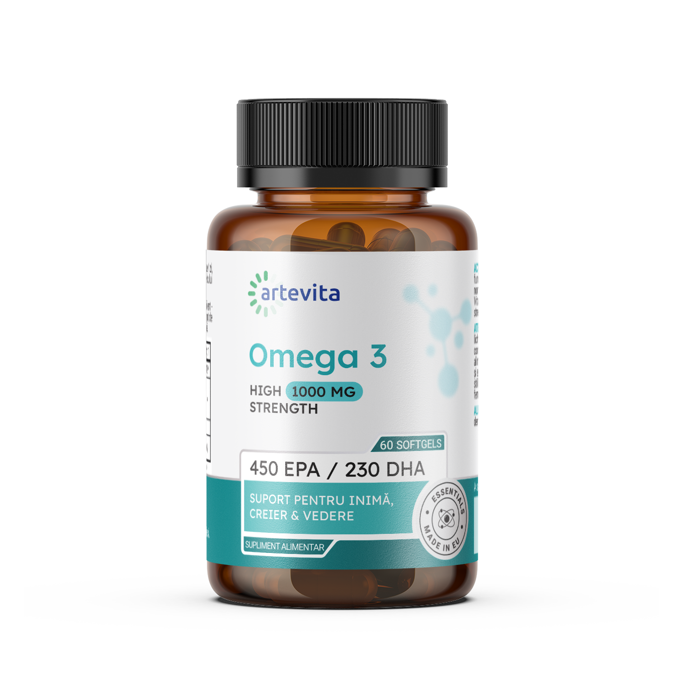 Omega 3 — Suport pentru inimă, creier & vedere