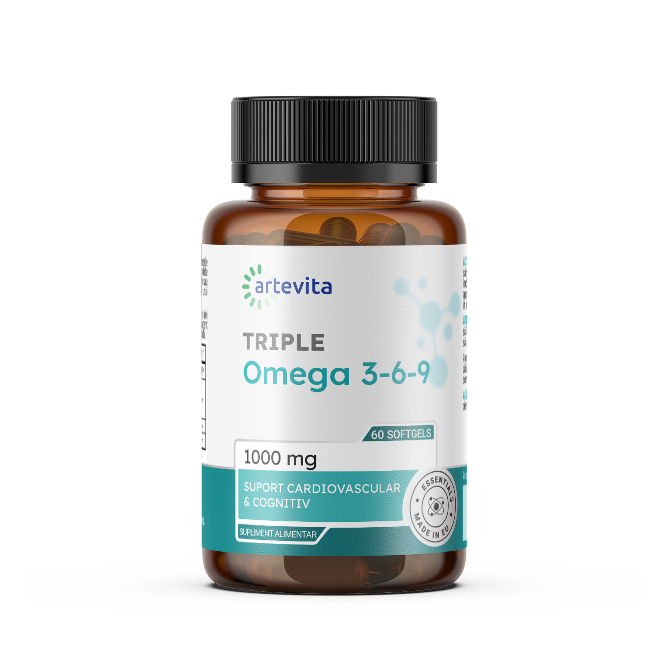 Triple Omega 3-6-9 — Suport cardiovascular & cognitiv