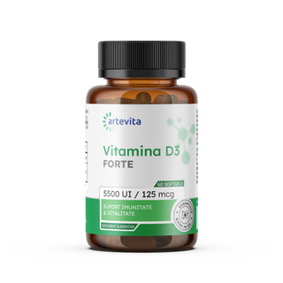 Vitamina D3 Forte — Suport imunitate & vitalitate