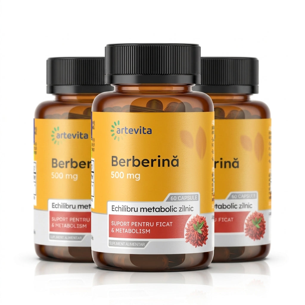 Pachet Berberină 2+1 Gratis — cură de 6 luni — Artevita