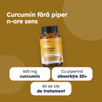 Curcumin + Piper Negru — beneficii principale
