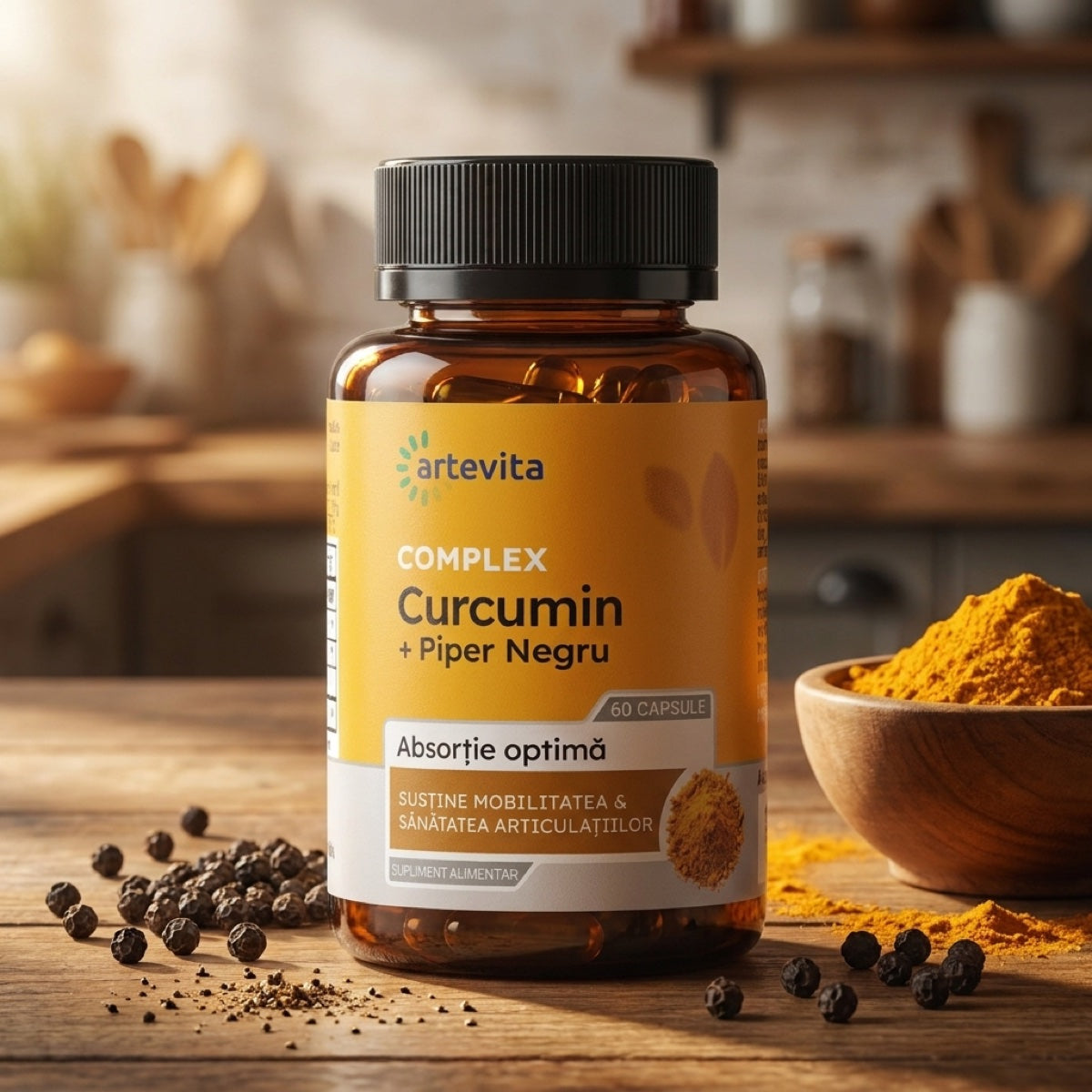 Curcumin + Piper Negru — curcumin piper negru lifestyle