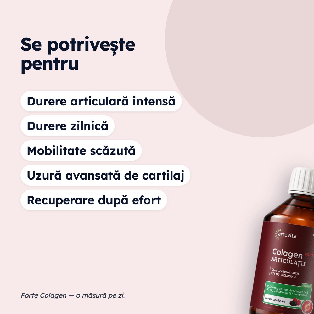FORTE Colagen ARTICULAȚII — pentru ce stări se potrivește