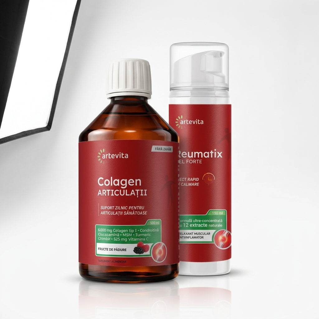 Pachet Articulații Complet — colagen lichid + gel — Artevita