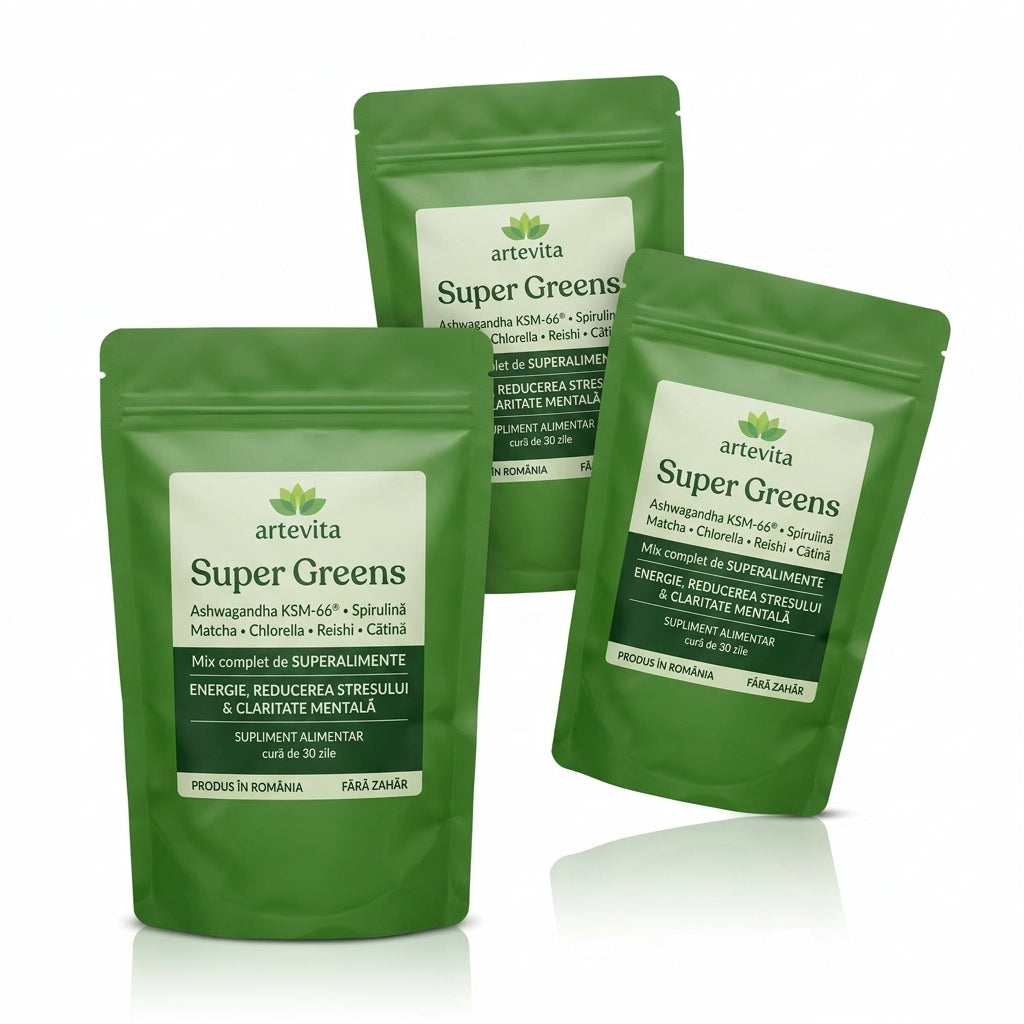 Super Greens — cura de 3 luni — Artevita