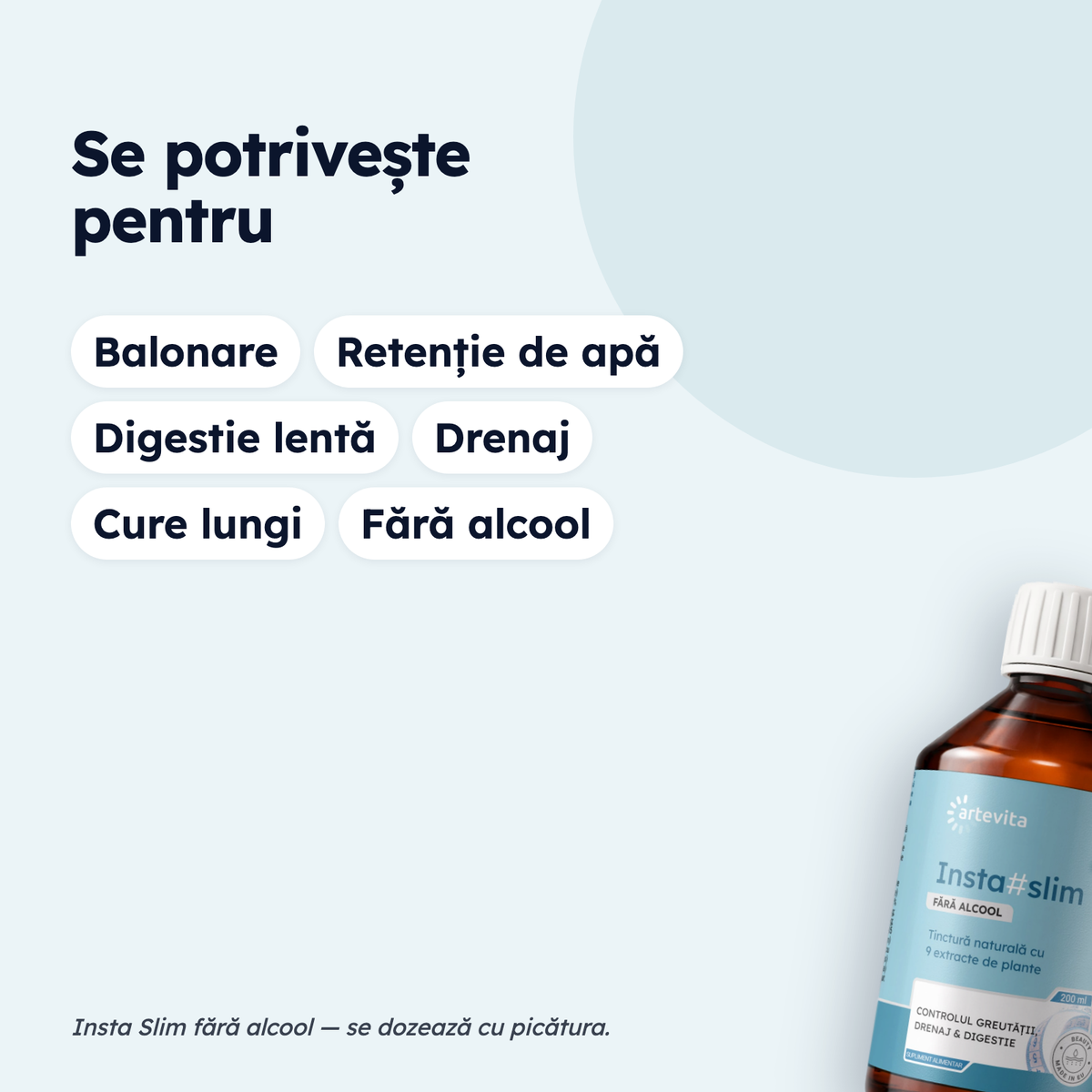 Insta#slim FĂRĂ ALCOOL — pentru ce stări se potrivește