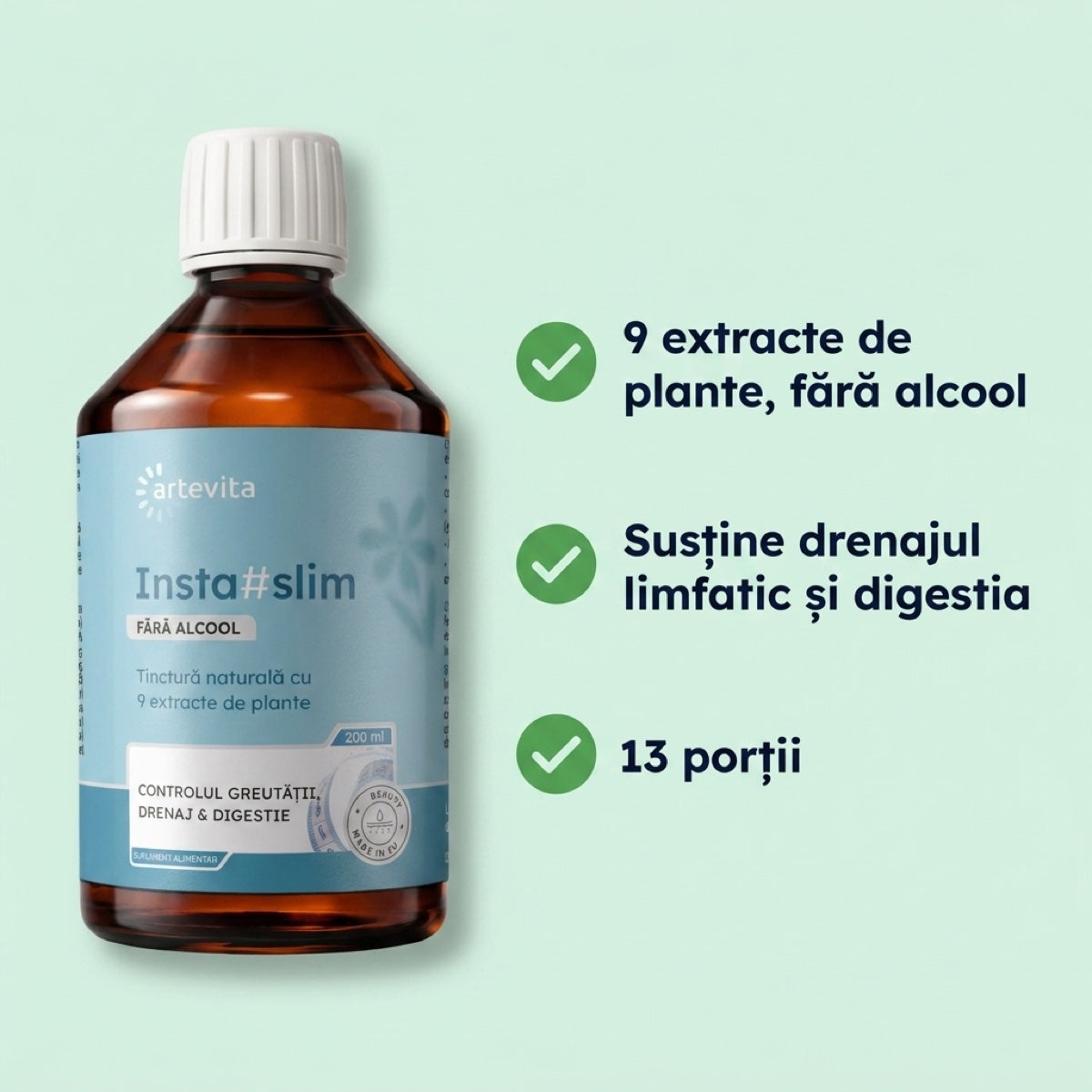 Insta#slim FĂRĂ ALCOOL — insta slim fara alcool beneficii