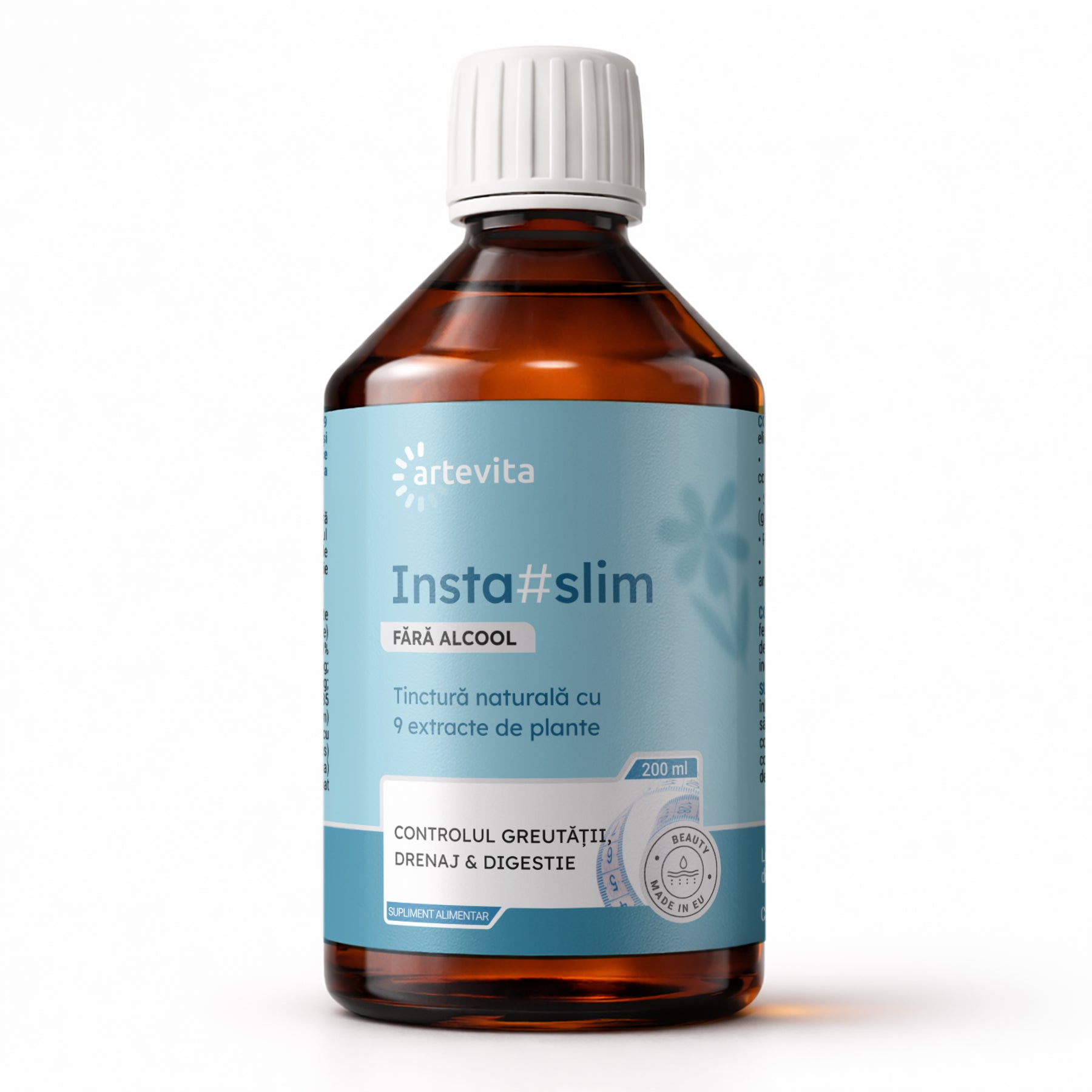 Insta#slim fără alcool — tinctură naturală