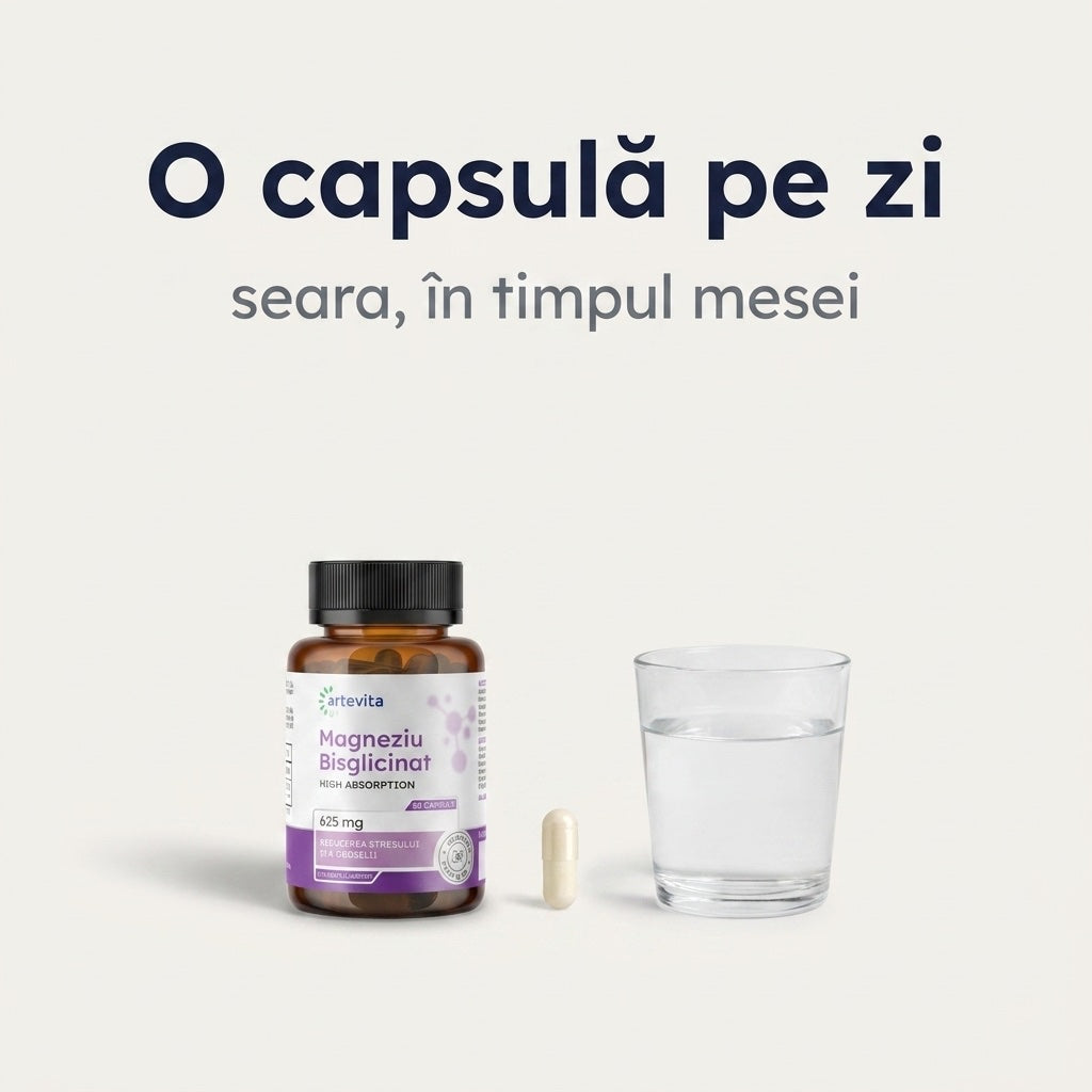 Magneziu Bisglicinat — mg dozaj v2