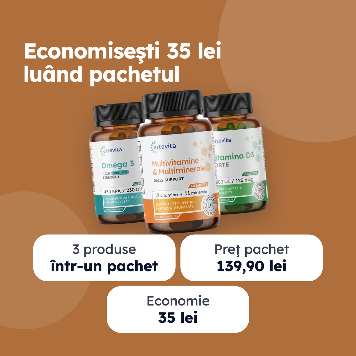 Pachet Fundația Zilnică — beneficii principale