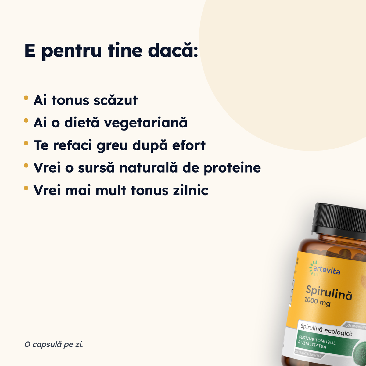 Spirulină ecologică — pentru cine este potrivit