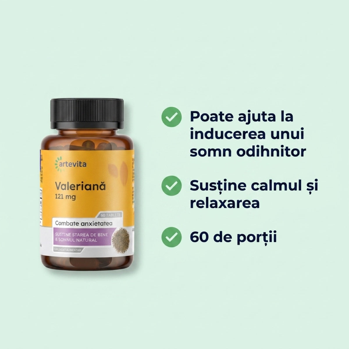 Valeriană — valeriana beneficii